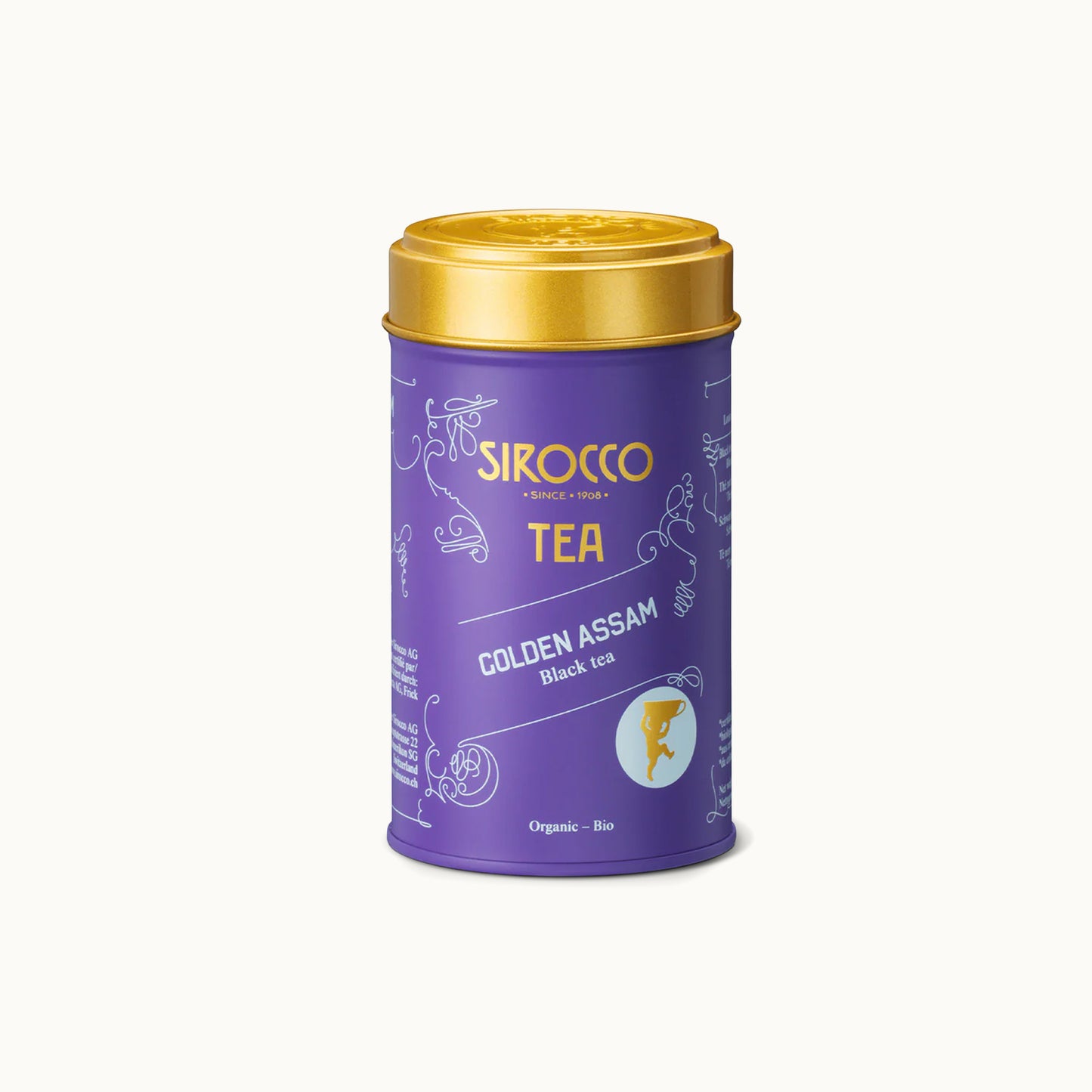 Bio-Schwarztee Golden Assam | Loser Tee in Dose von Sirocco