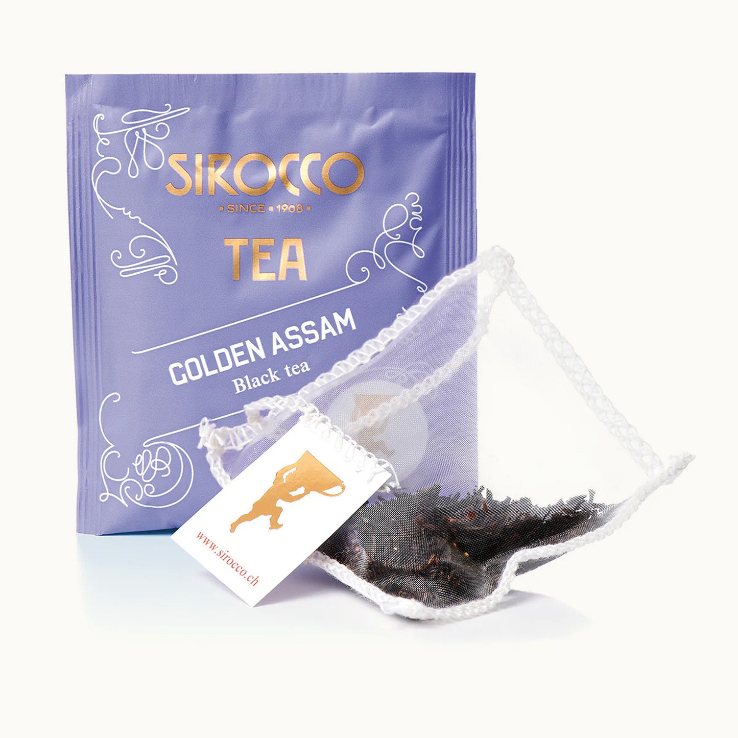 Bio-Schwarztee Golden Assam | 20 Teebeutel von Sirocco