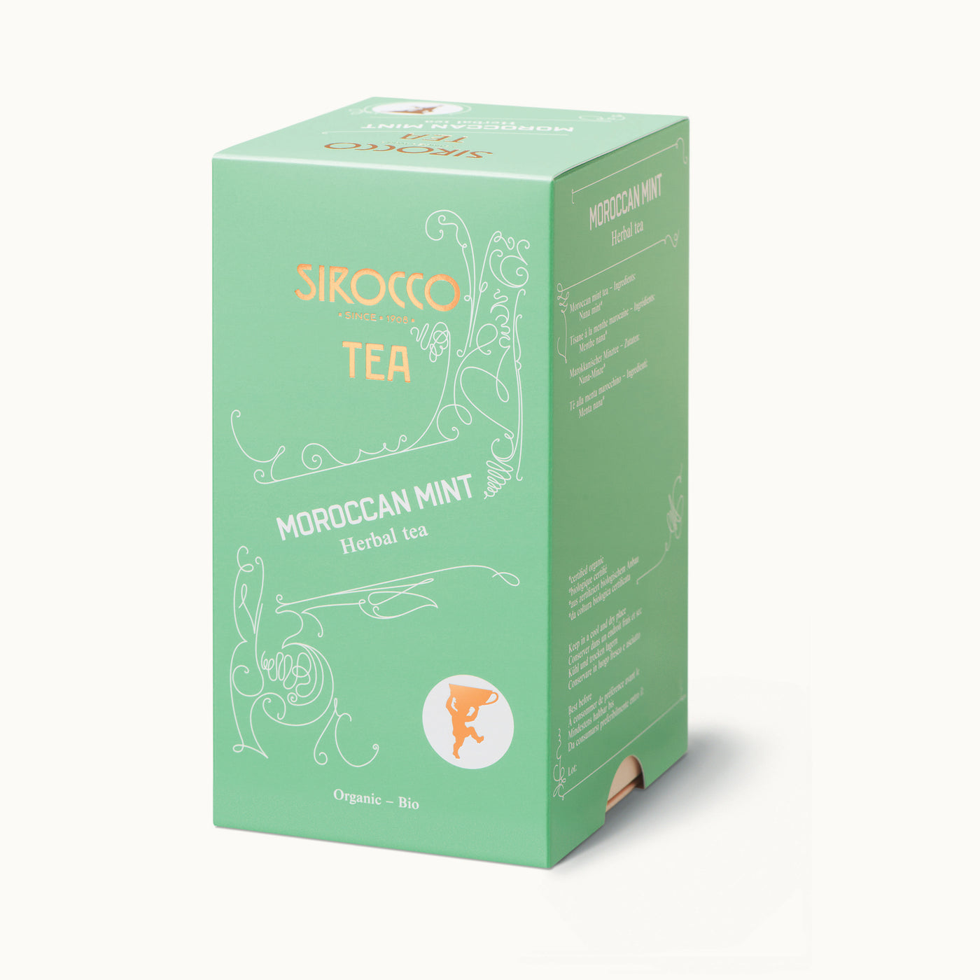 Bio-Kräutertee Moroccan Mint | 20 Teebeutel von Sirocco