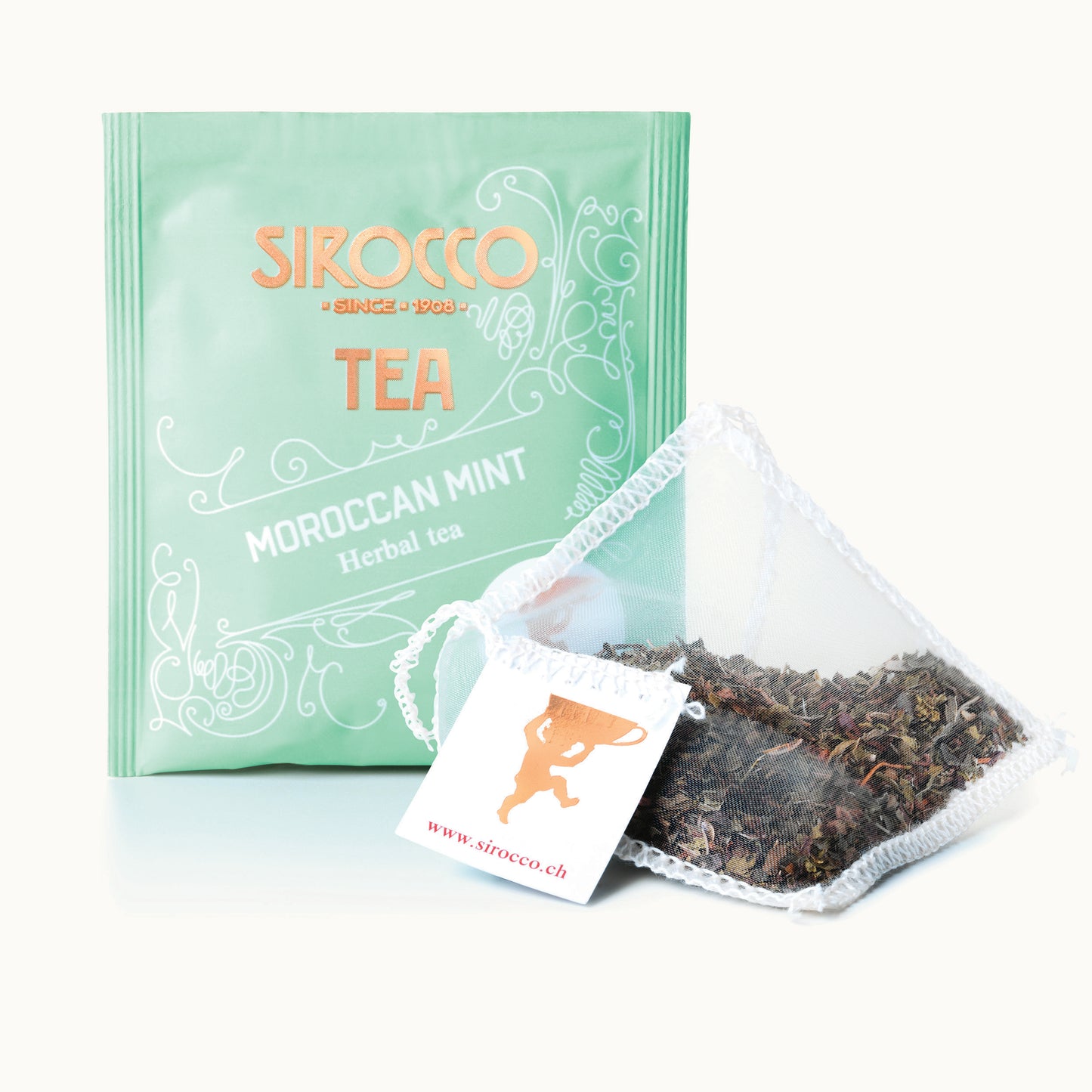 Bio-Kräutertee Moroccan Mint | 20 Teebeutel von Sirocco