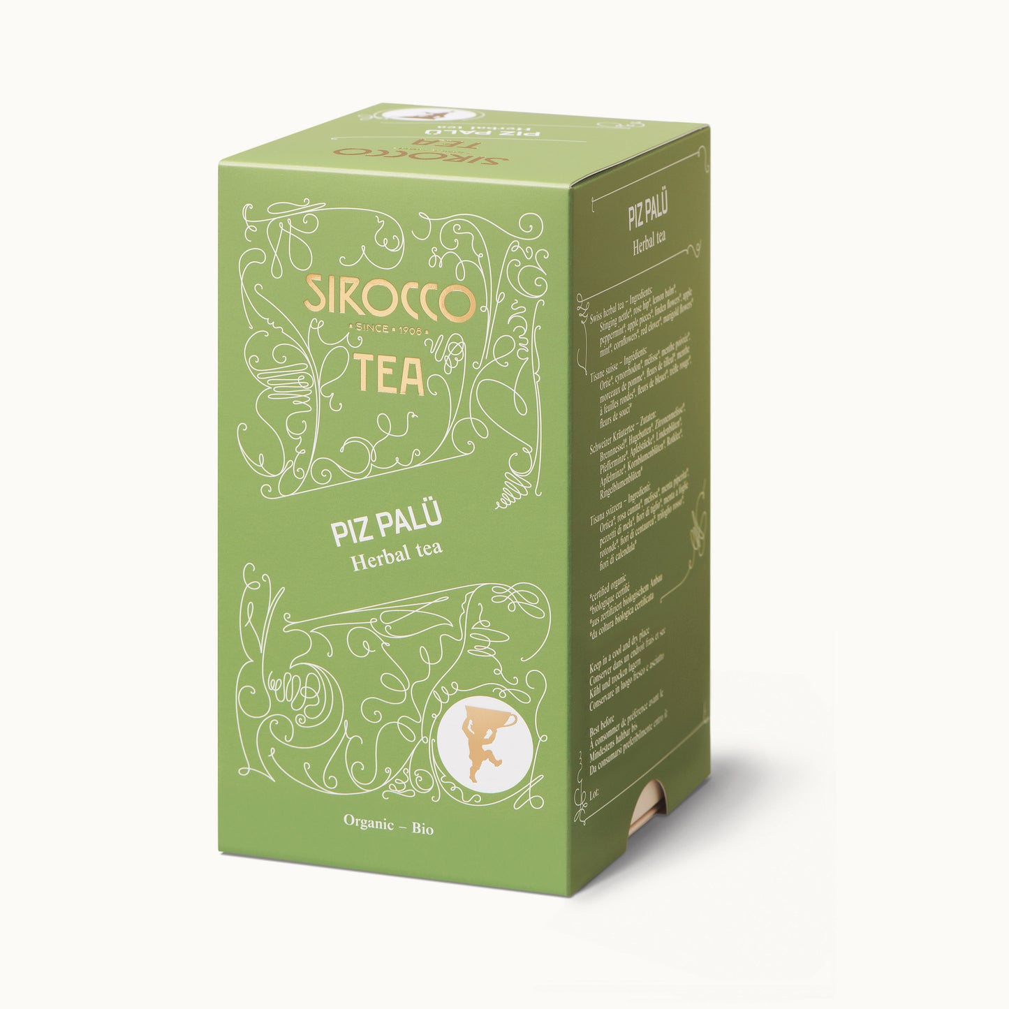 Bio-Kräutertee Piz Palü | 20 Teebeutel von Sirocco