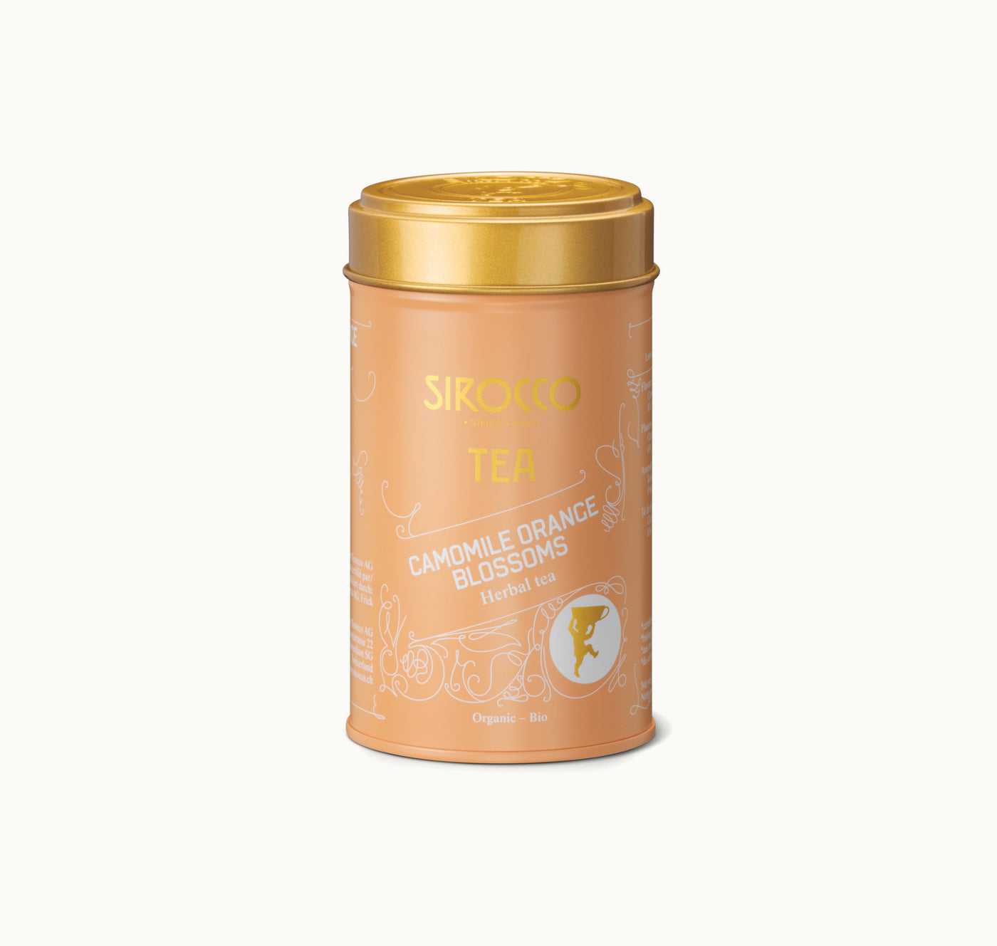 Bio-Kräutertee Camomile Orange Blossoms | Loser Tee in Dose von Sirocco