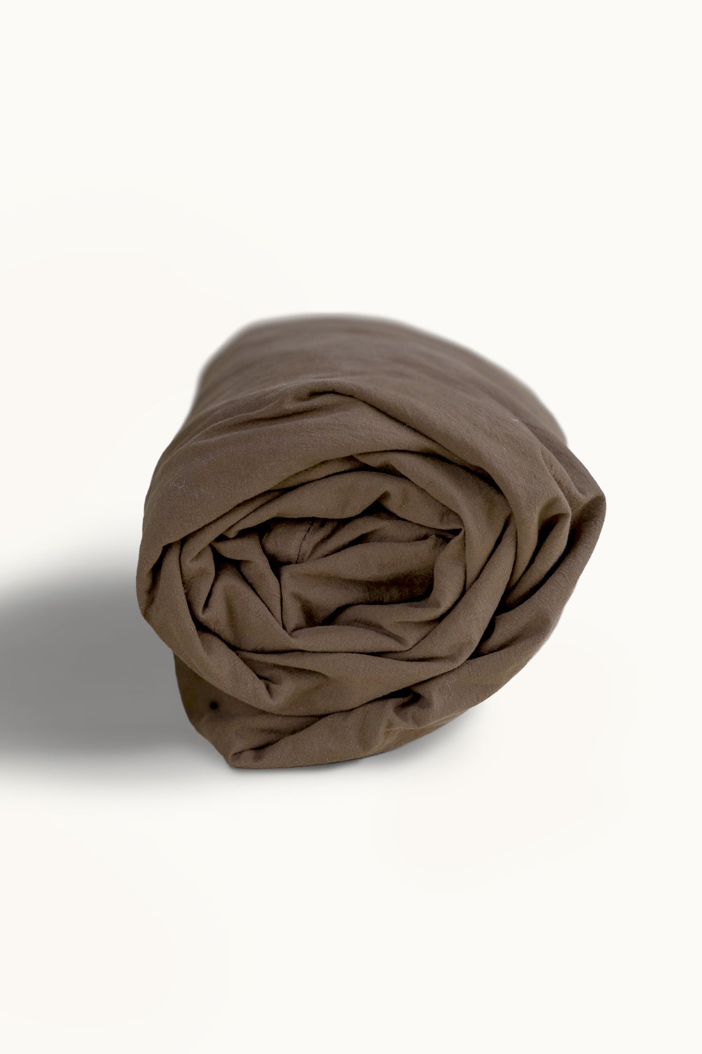 Bettlaken Crinkle 240x260 cm | Espresso von Smaland
