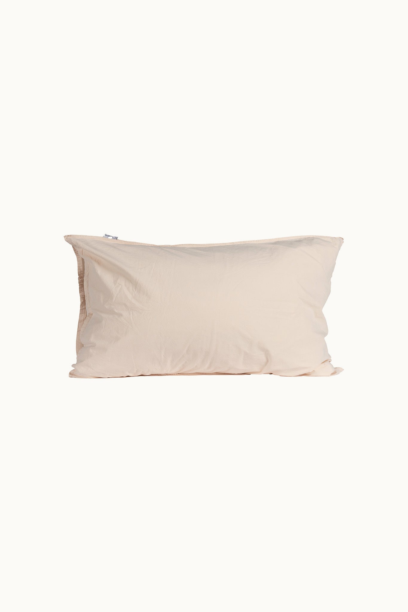 Kopfkissenbezug Crinkle 40x80 cm | Nude Pink von Smaland