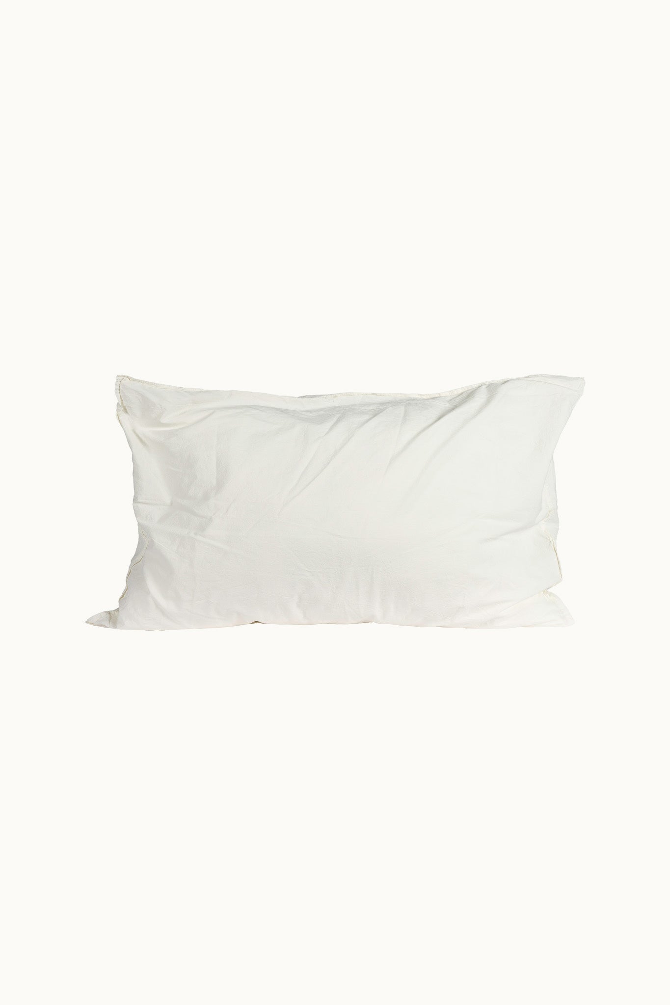 Kopfkissenbezug Crinkle 40x80 cm | Off White von Smaland