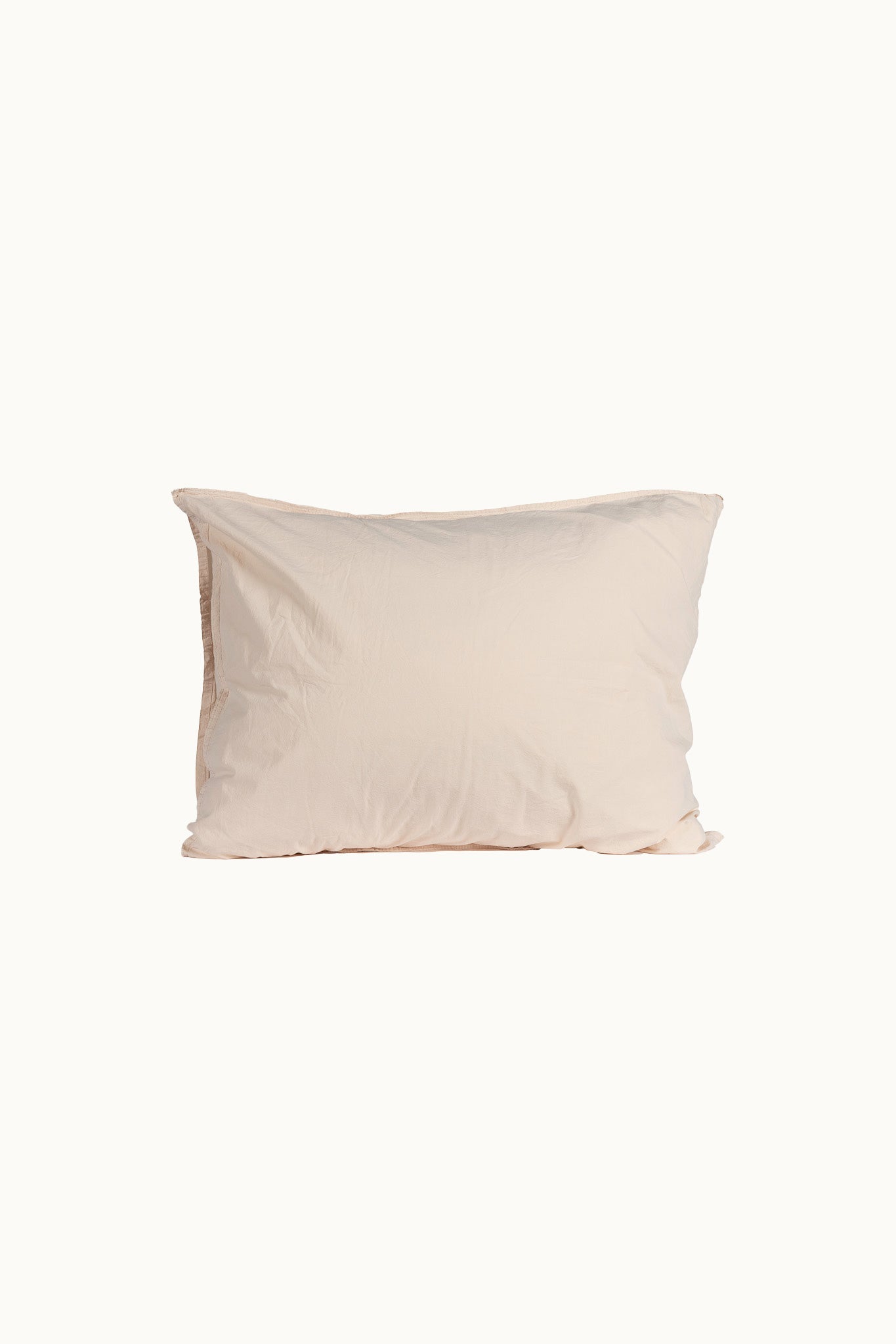 Kopfkissenbezug Crinkle 50x60 cm | Nude Pink von Smaland