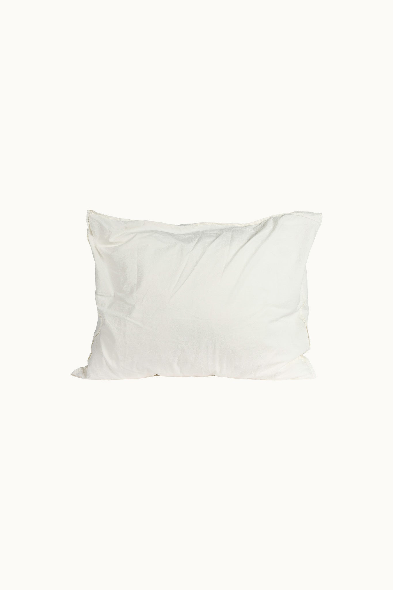 Kopfkissenbezug Crinkle 50x60 cm | Off White von Smaland