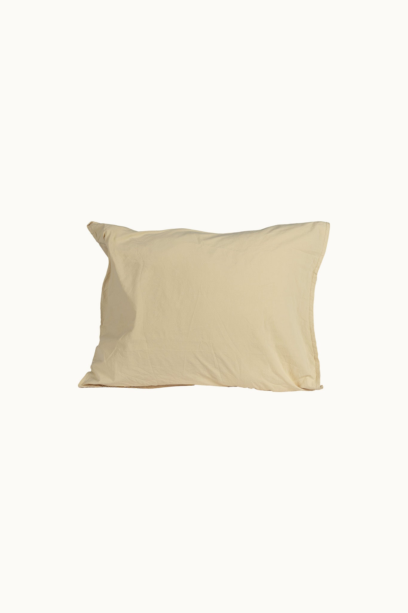 Kopfkissenbezug Crinkle 50x60 cm | Sunny Yellow von Smaland