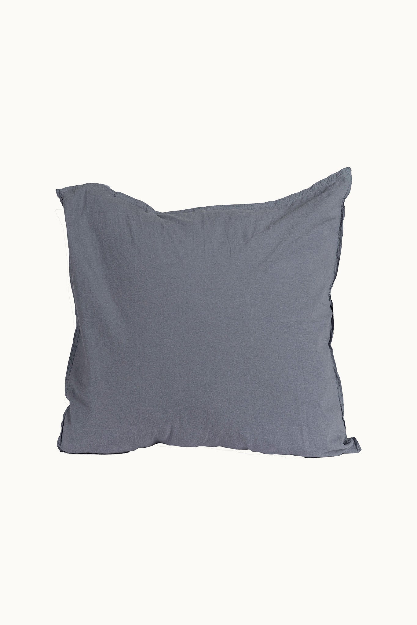 Kopfkissenbezug Crinkle 80x80 cm | Dusty Blue von Smaland