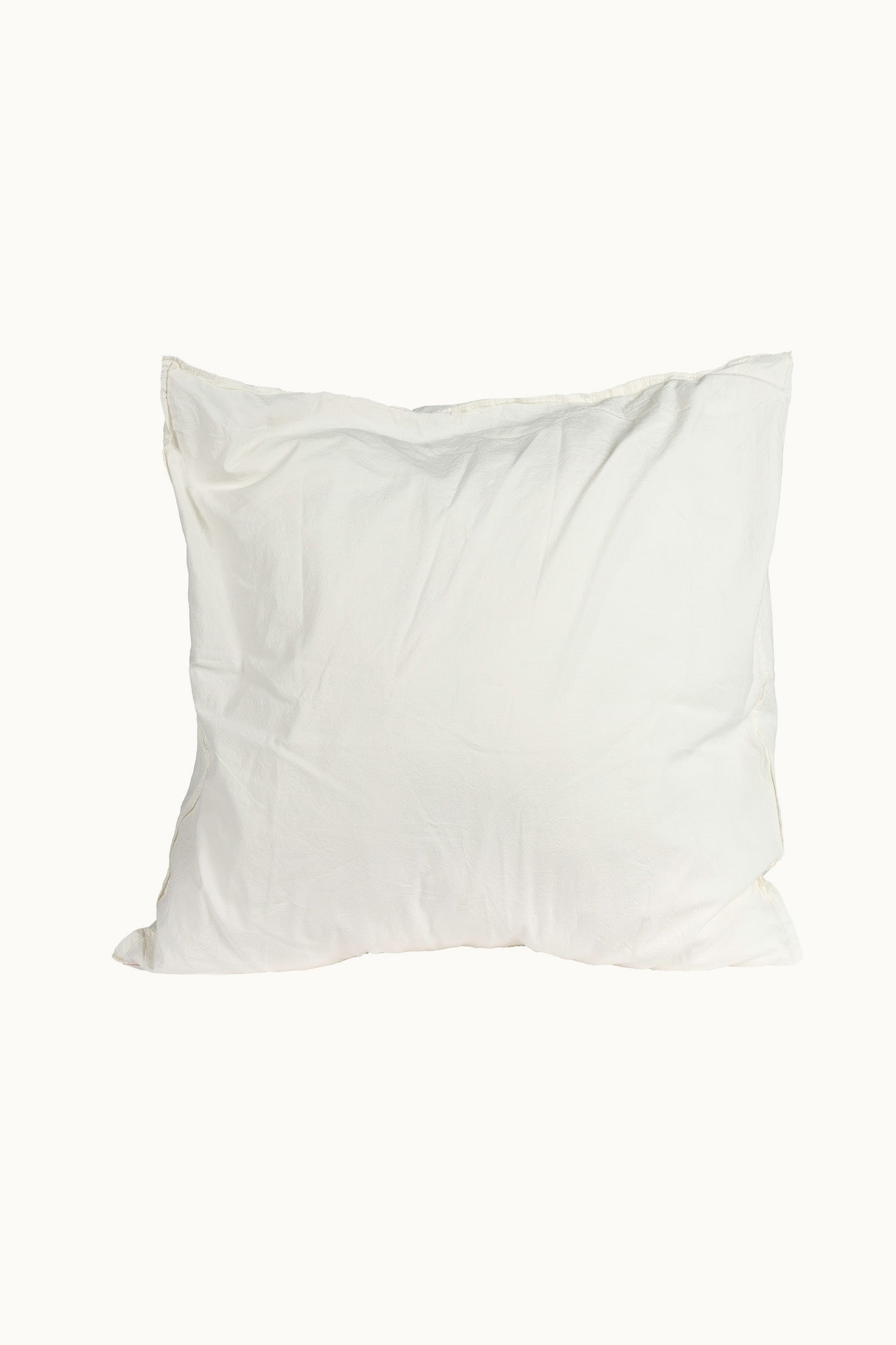 Kopfkissenbezug Crinkle 80x80 cm | Off White von Smaland