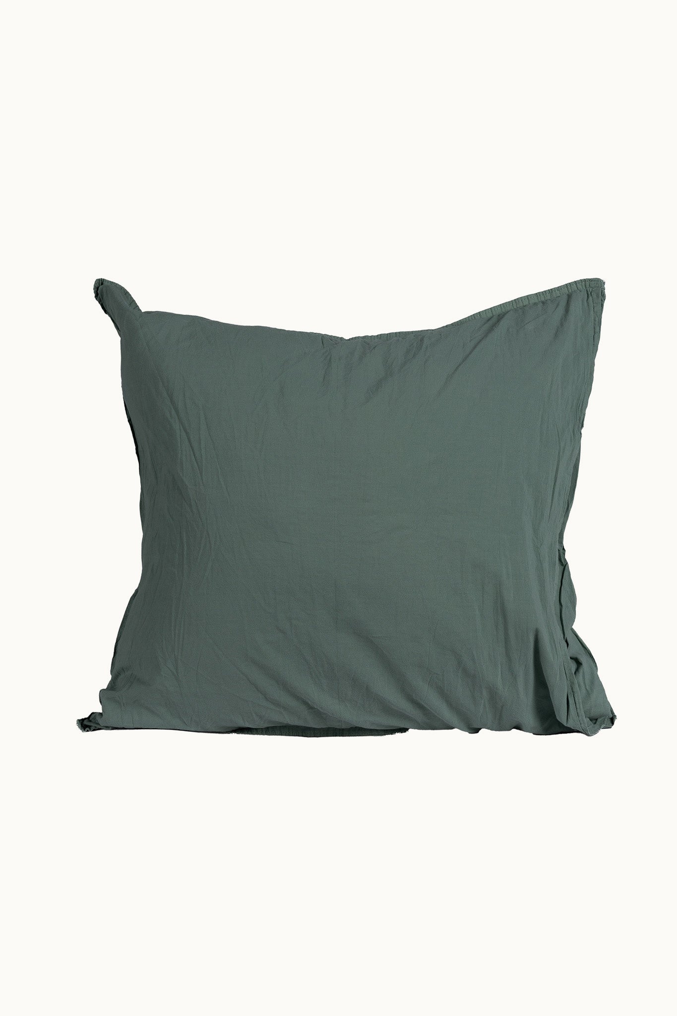Kopfkissenbezug Crinkle 80x80 cm | Petrol von Smaland