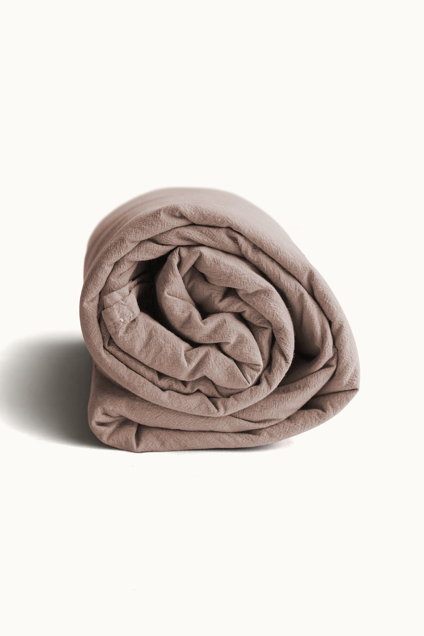 Bettlaken Crinkle 240x260 cm | Rose Taupe von Smaland