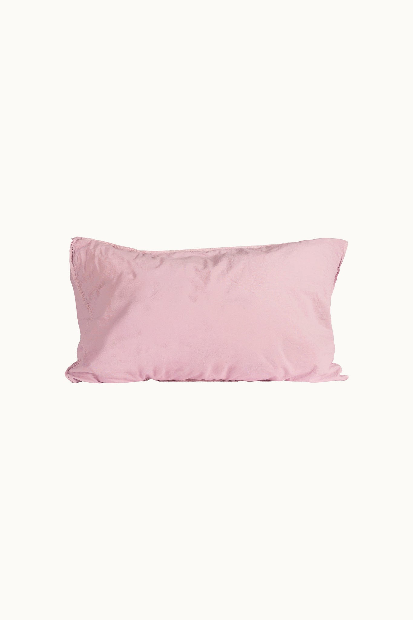 Kopfkissenbezug Crinkle 40x80 cm | Creamy Violet von Smaland