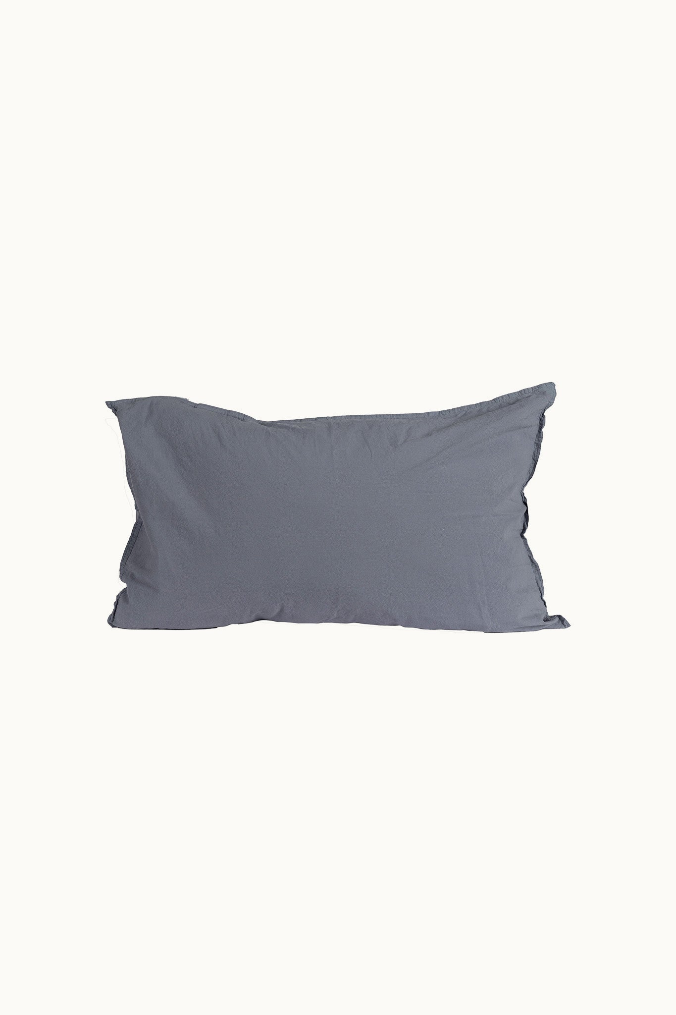 Kopfkissenbezug Crinkle 40x80 cm | Dusty Blue von Smaland