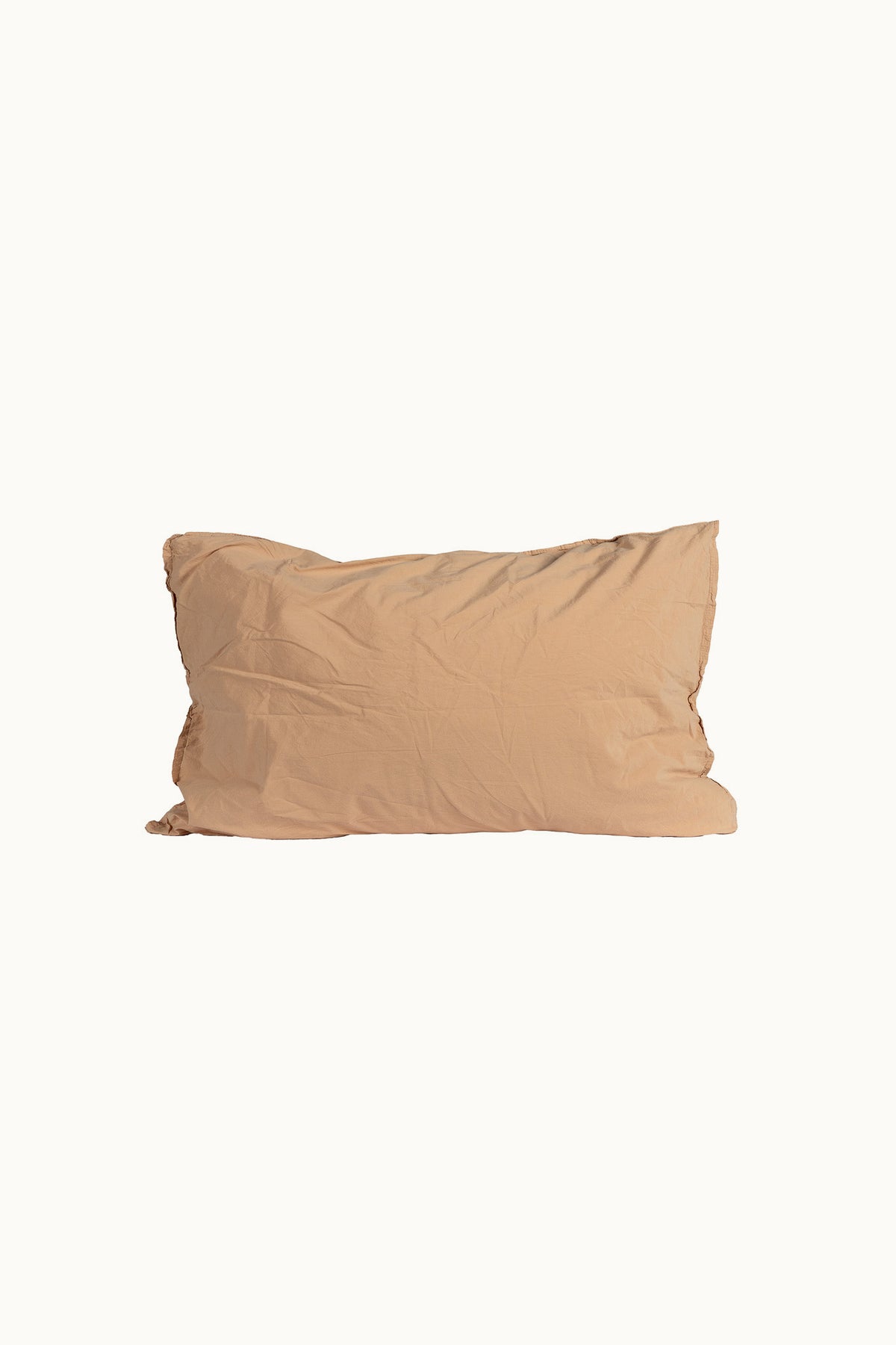 Kopfkissenbezug Crinkle 40x80 cm | Peach Pink von Smaland