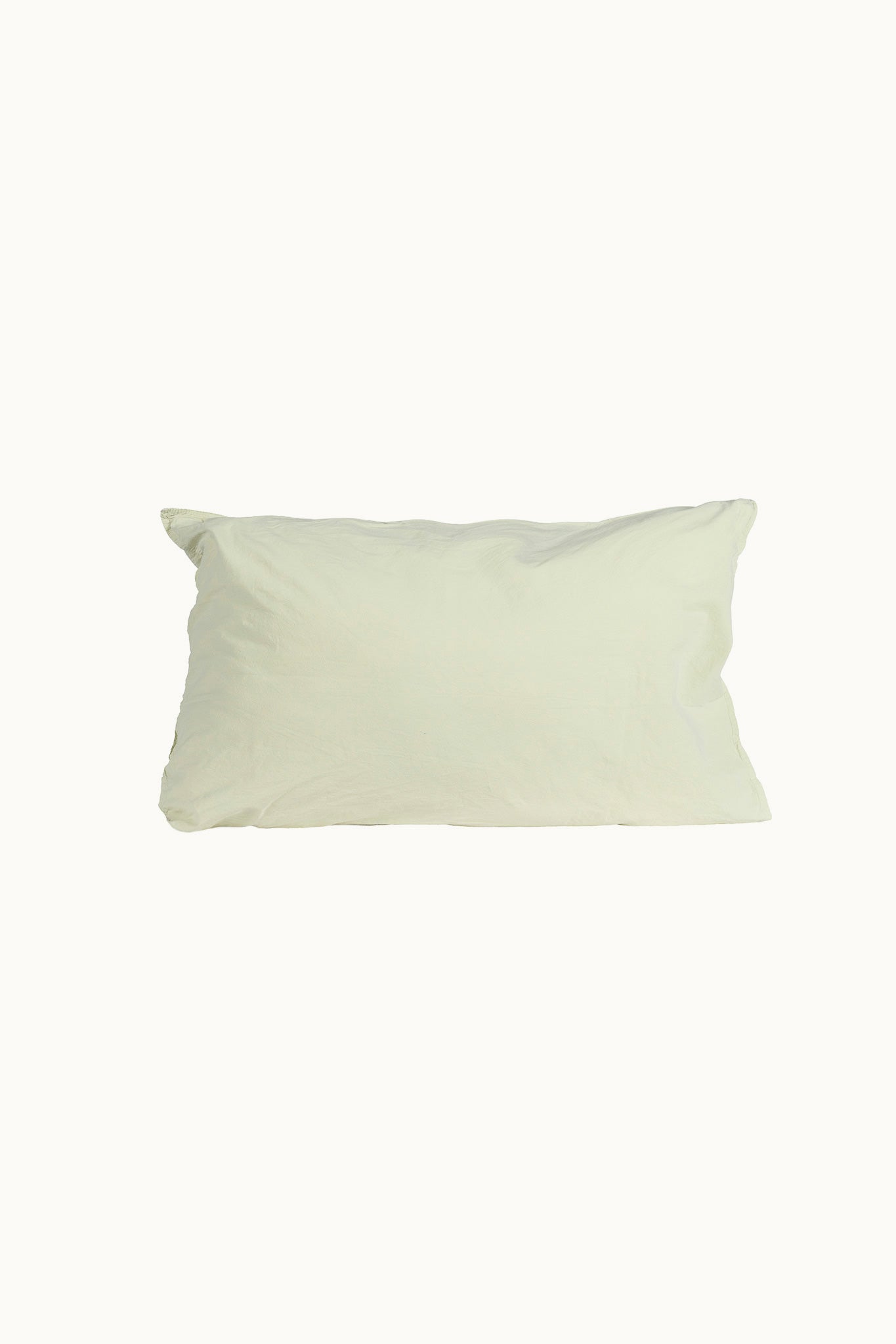 Kopfkissenbezug Crinkle 40x80 cm | Pistachio von Smaland