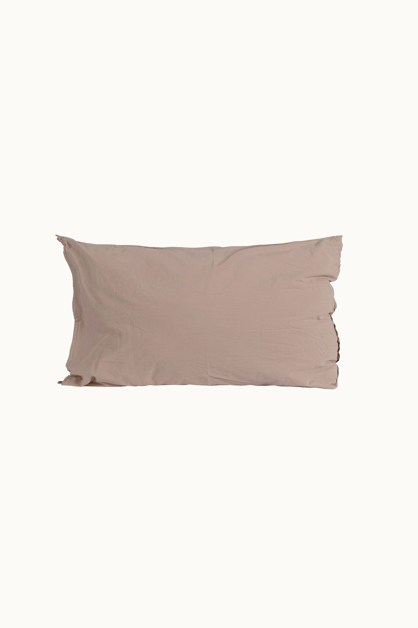 Kopfkissenbezug Crinkle 40x80 cm | Rose Taupe von Smaland