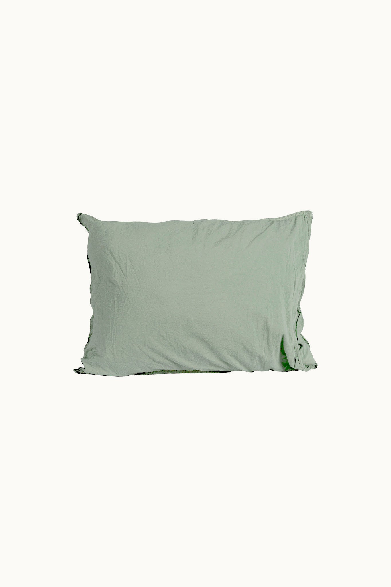 Kopfkissenbezug Crinkle 50x60 cm | Mineral Green von Smaland