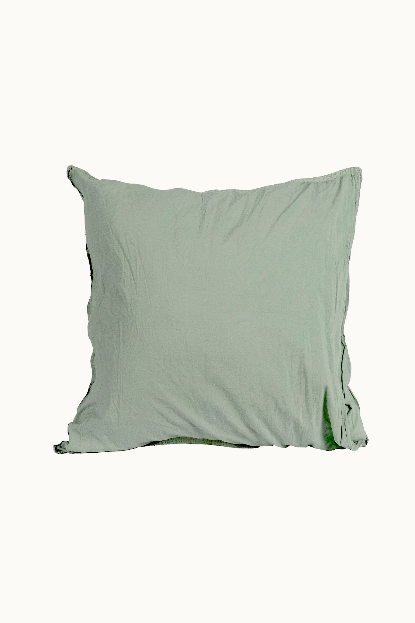 Kopfkissenbezug Crinkle 80x80 cm | Mineral Green von Smaland