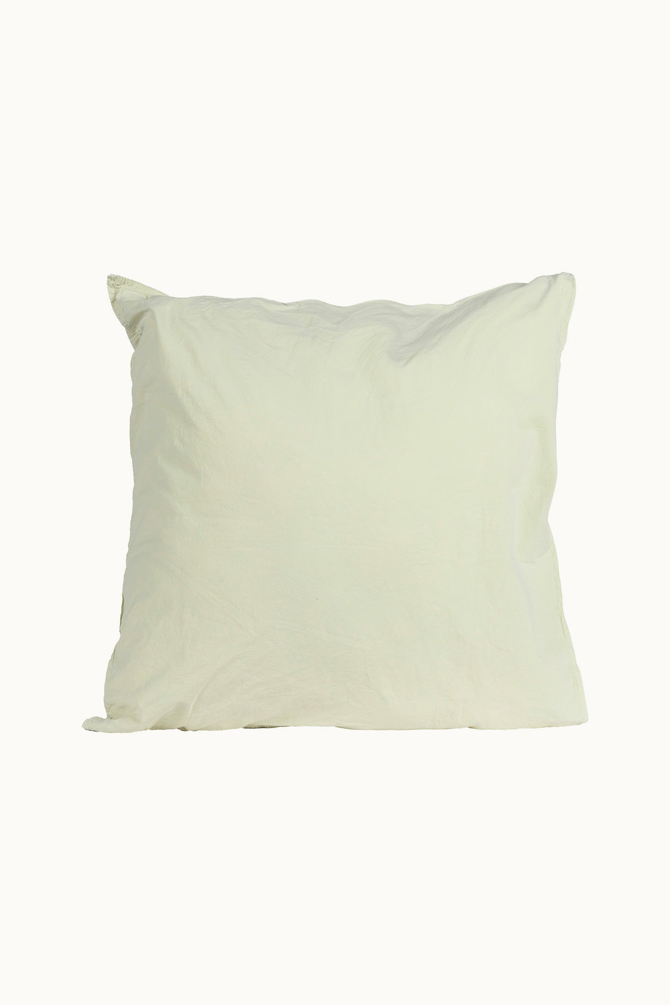 Kopfkissenbezug Crinkle 80x80 cm | Pistachio von Smaland