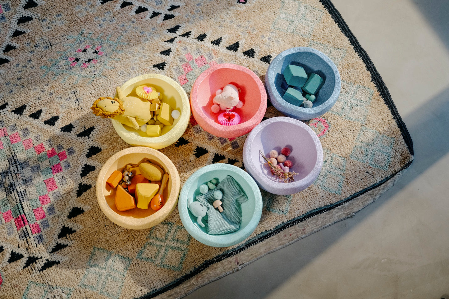 Original Rainbow Set (6-tlg.)  | Pastel von Stapelstein®