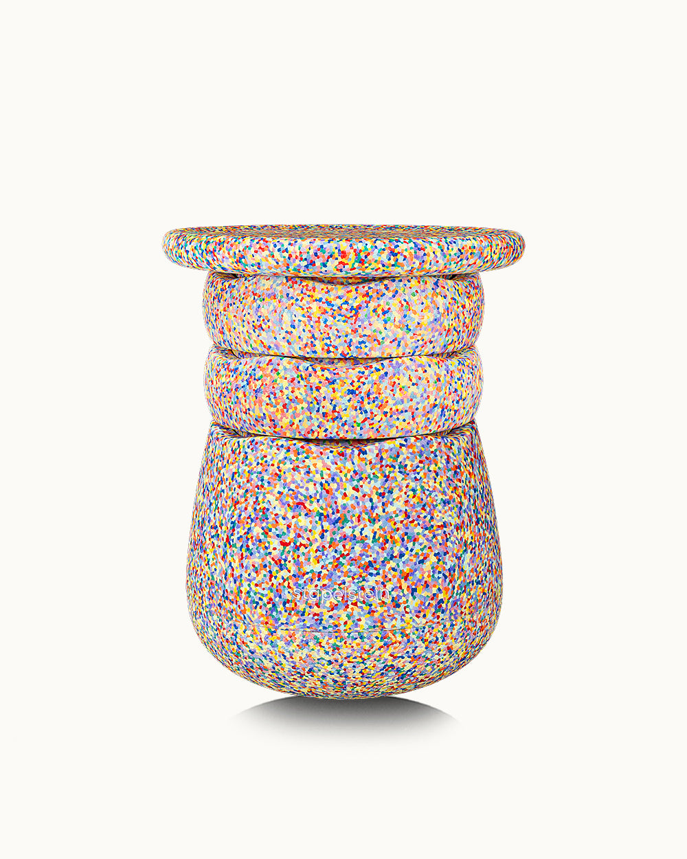 Dynamic All | Modularer Hocker Super Confetti von Stapelstein®