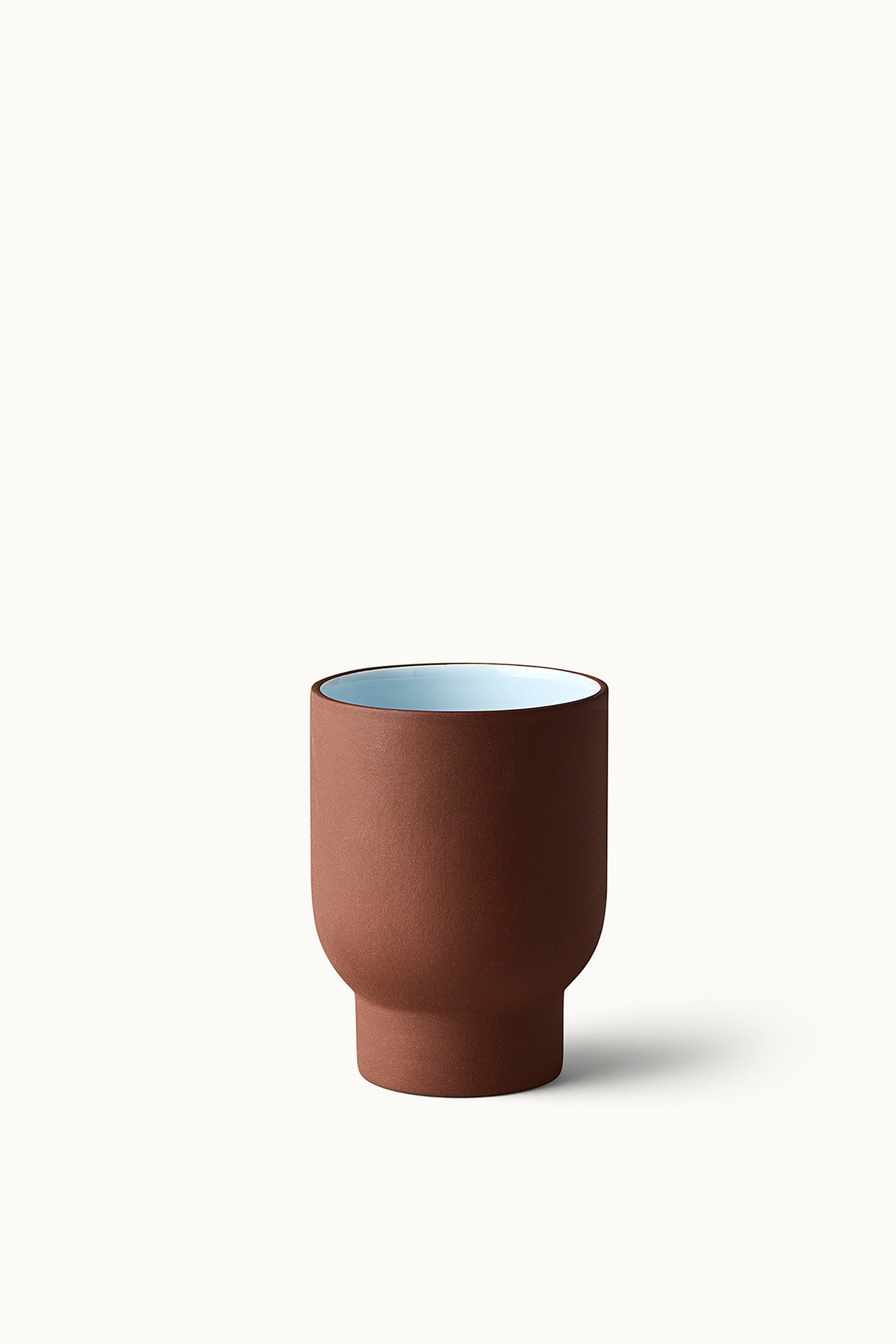 Becher Terrakotta & Blau | Studio About