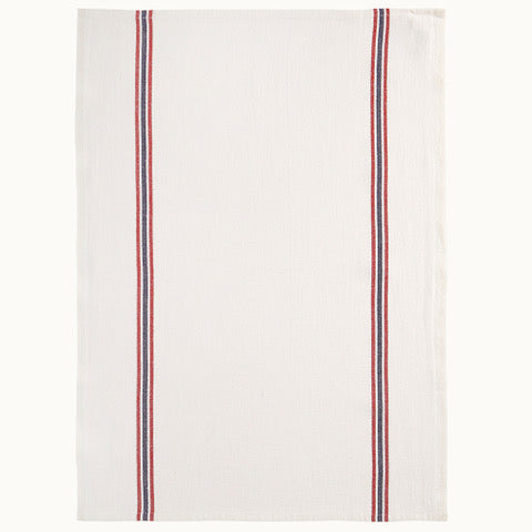 Geschirrtuch Drapeau | Weiß von Charvet Editions