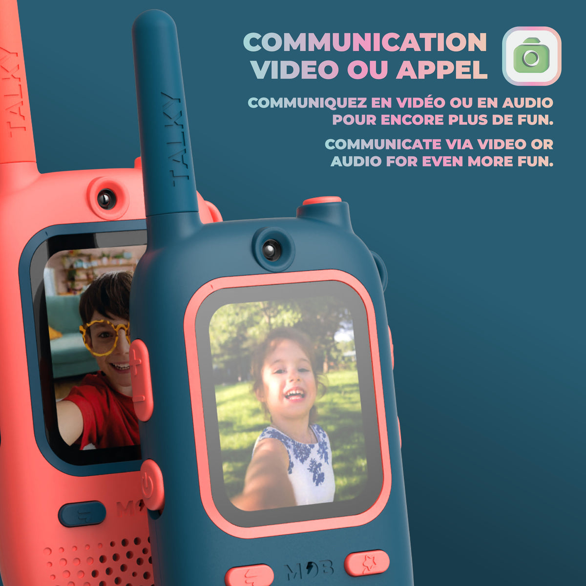 Talky Video | Video Walkie Talkie für Kinder von MOB