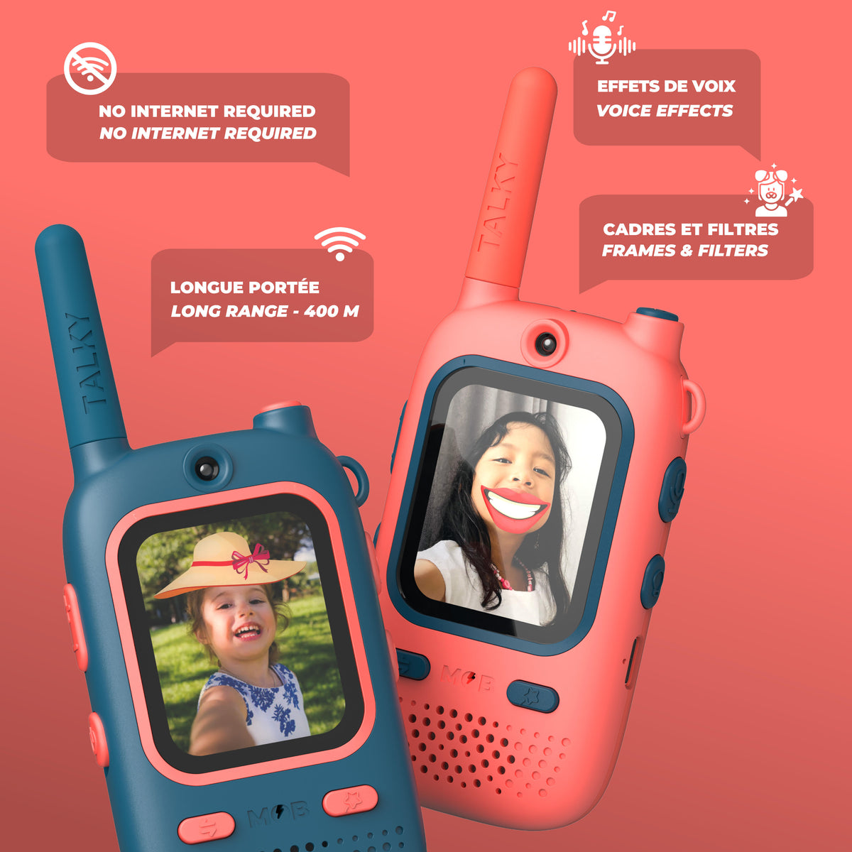 Talky Video | Video Walkie Talkie für Kinder von MOB