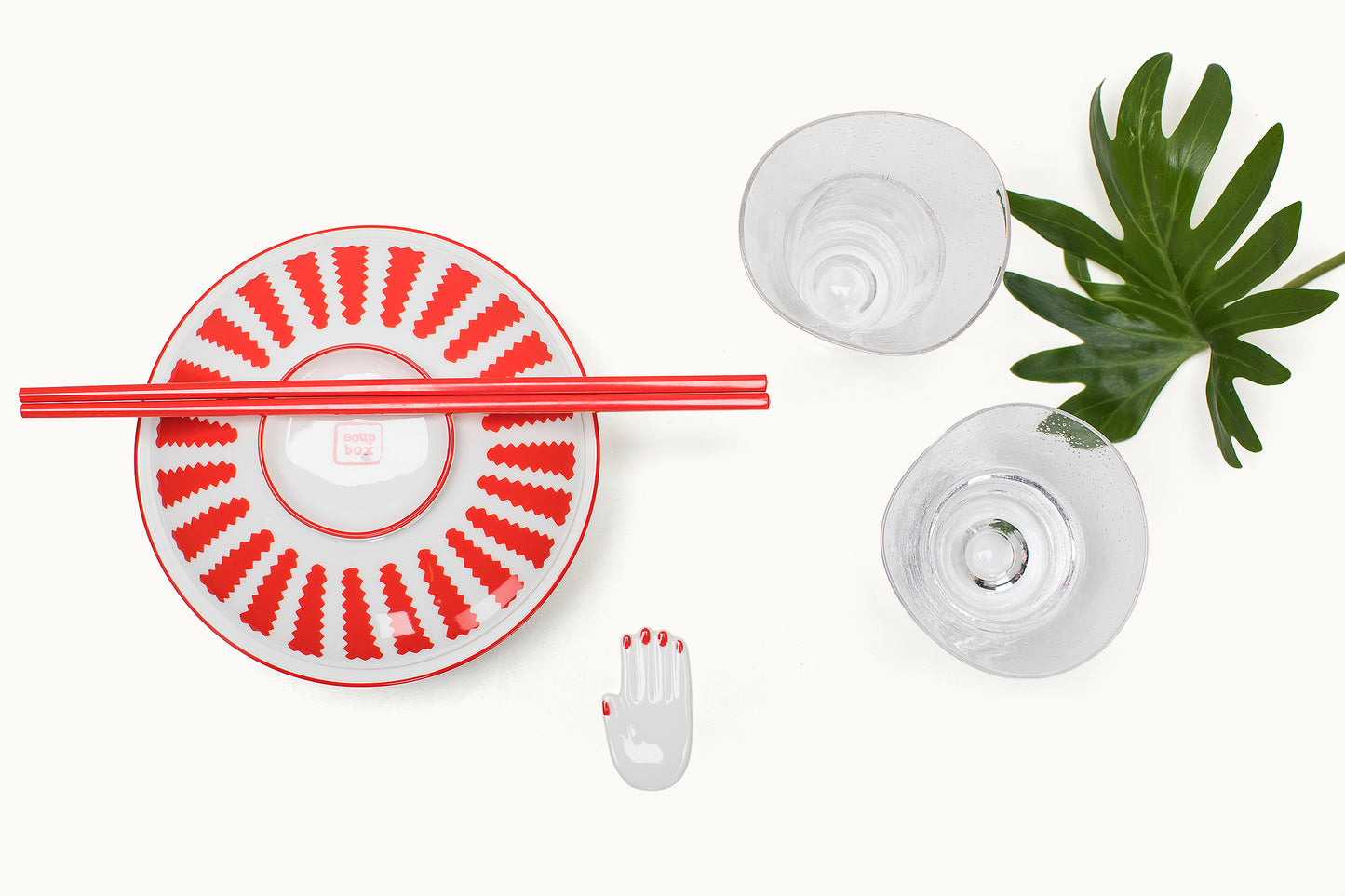 Essstäbchen mit Halter | 6-teilig | Paola Navone für Serax