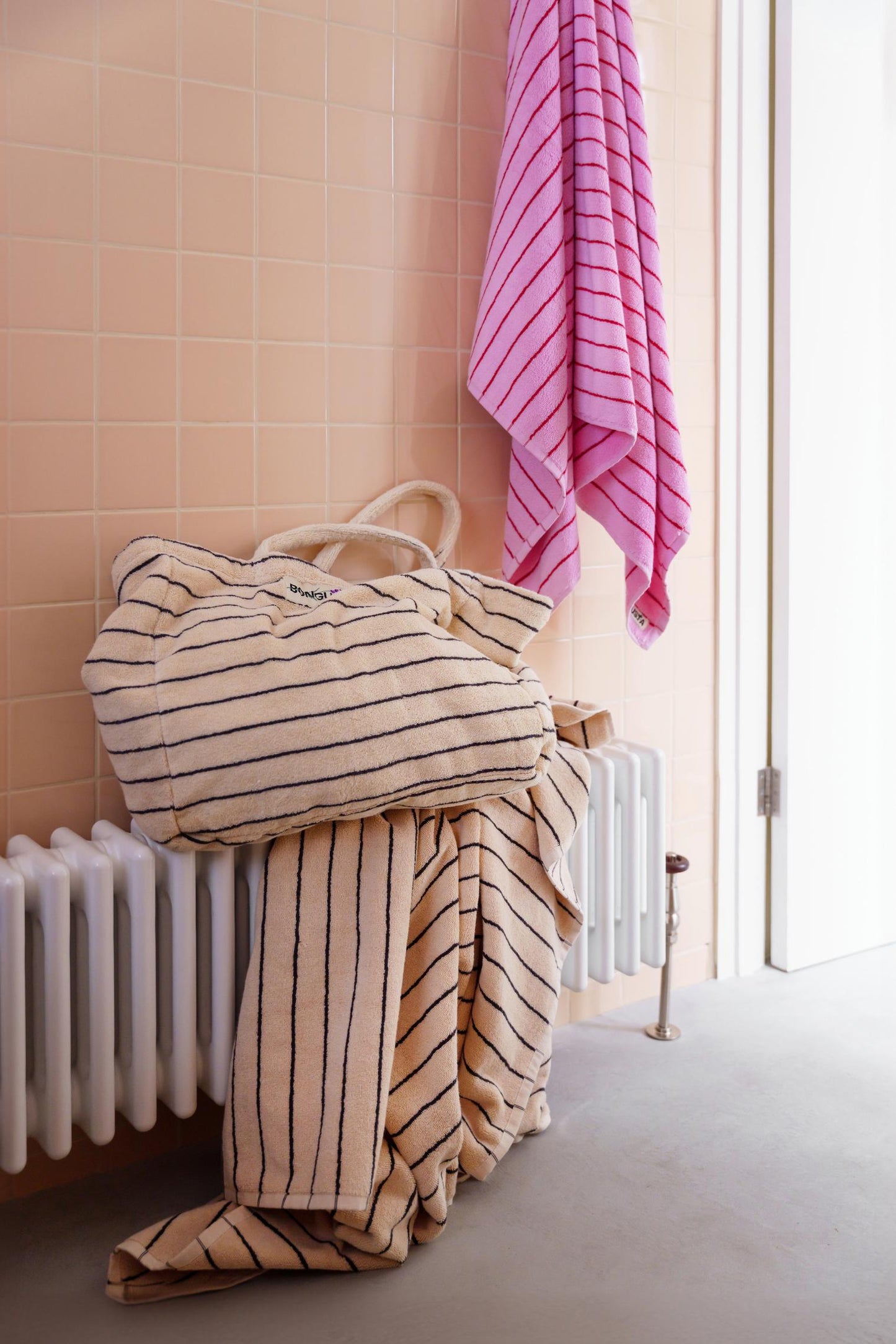 Naram Weekend Bag | Creme & Ink von Bongusta