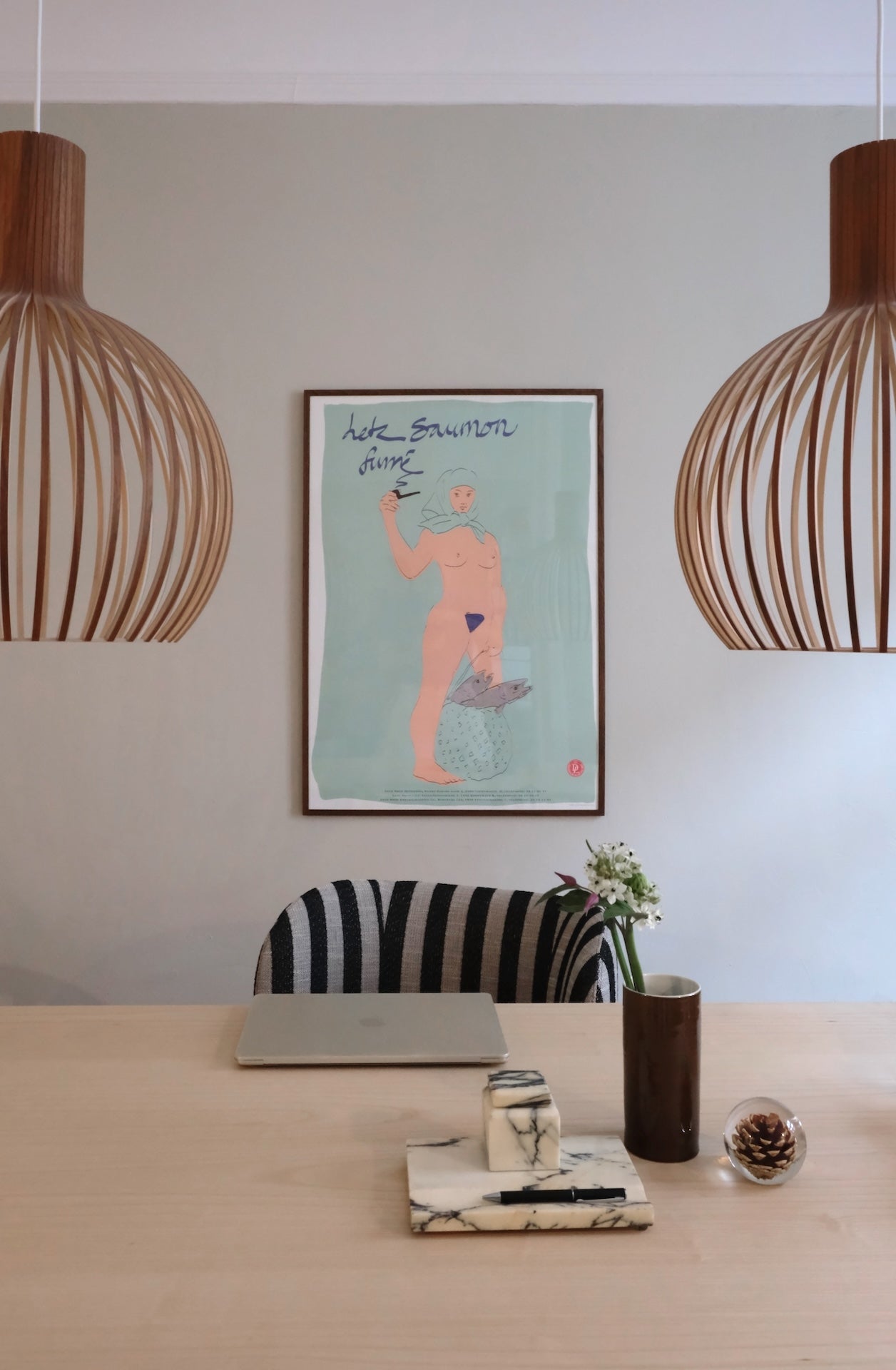 Kunstdruck "Le Saumon Fumé"