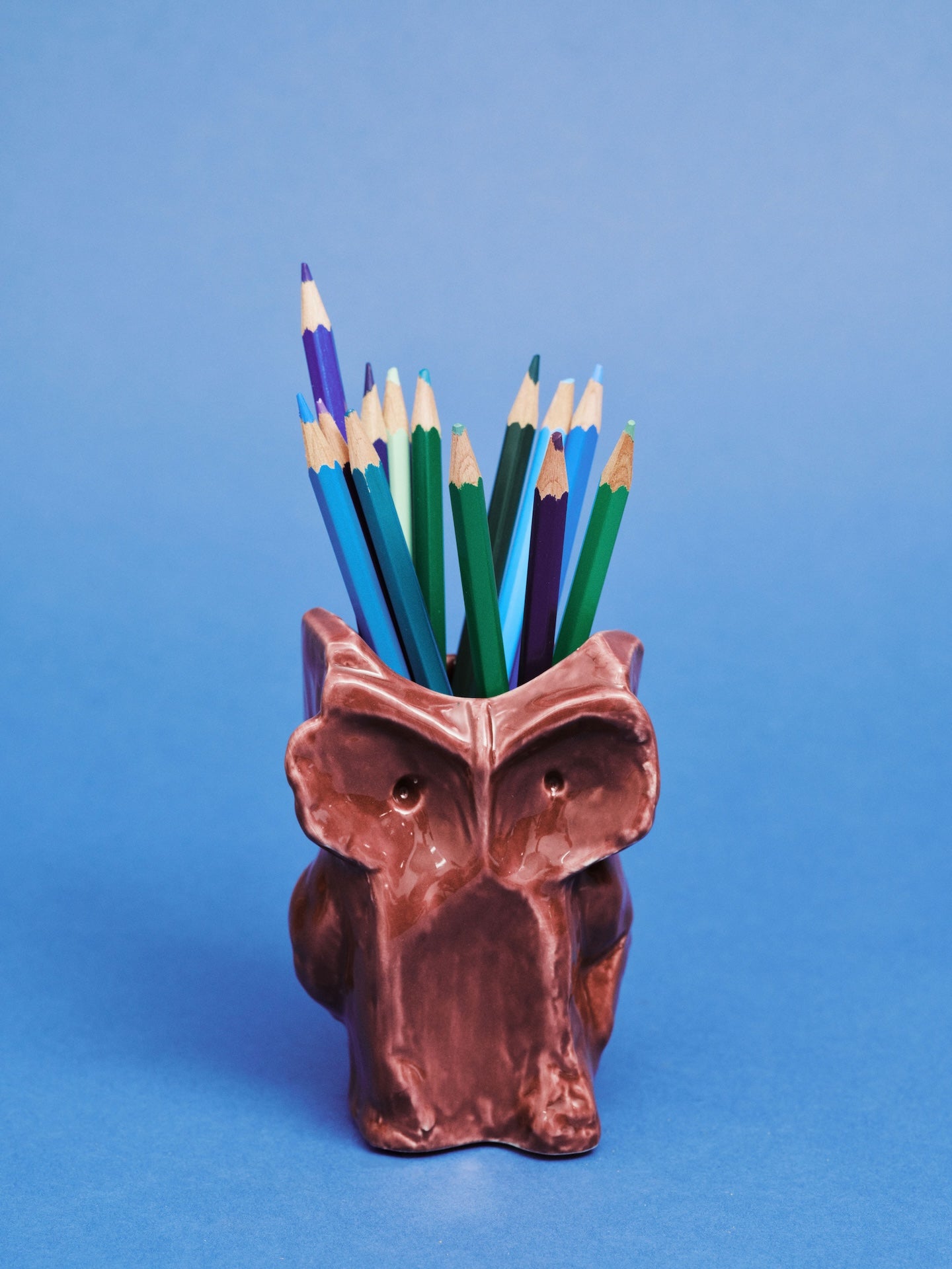 MARNI Vase Owl „After Midnight“ XS in Aubergine von SERAX