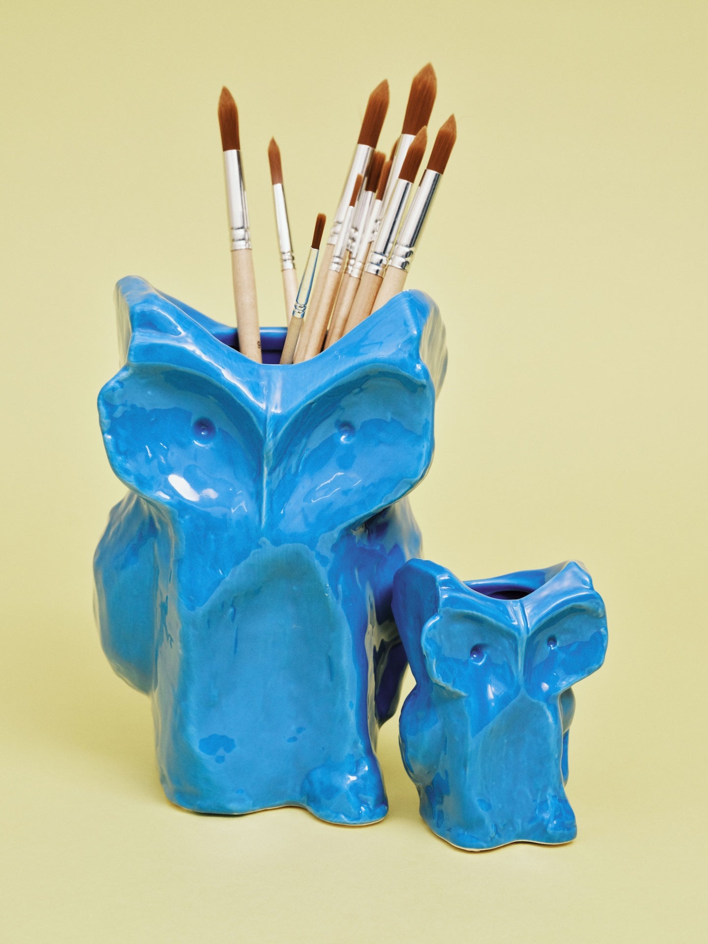 MARNI Vase Owl „After Midnight“ L in Blau von SERAX