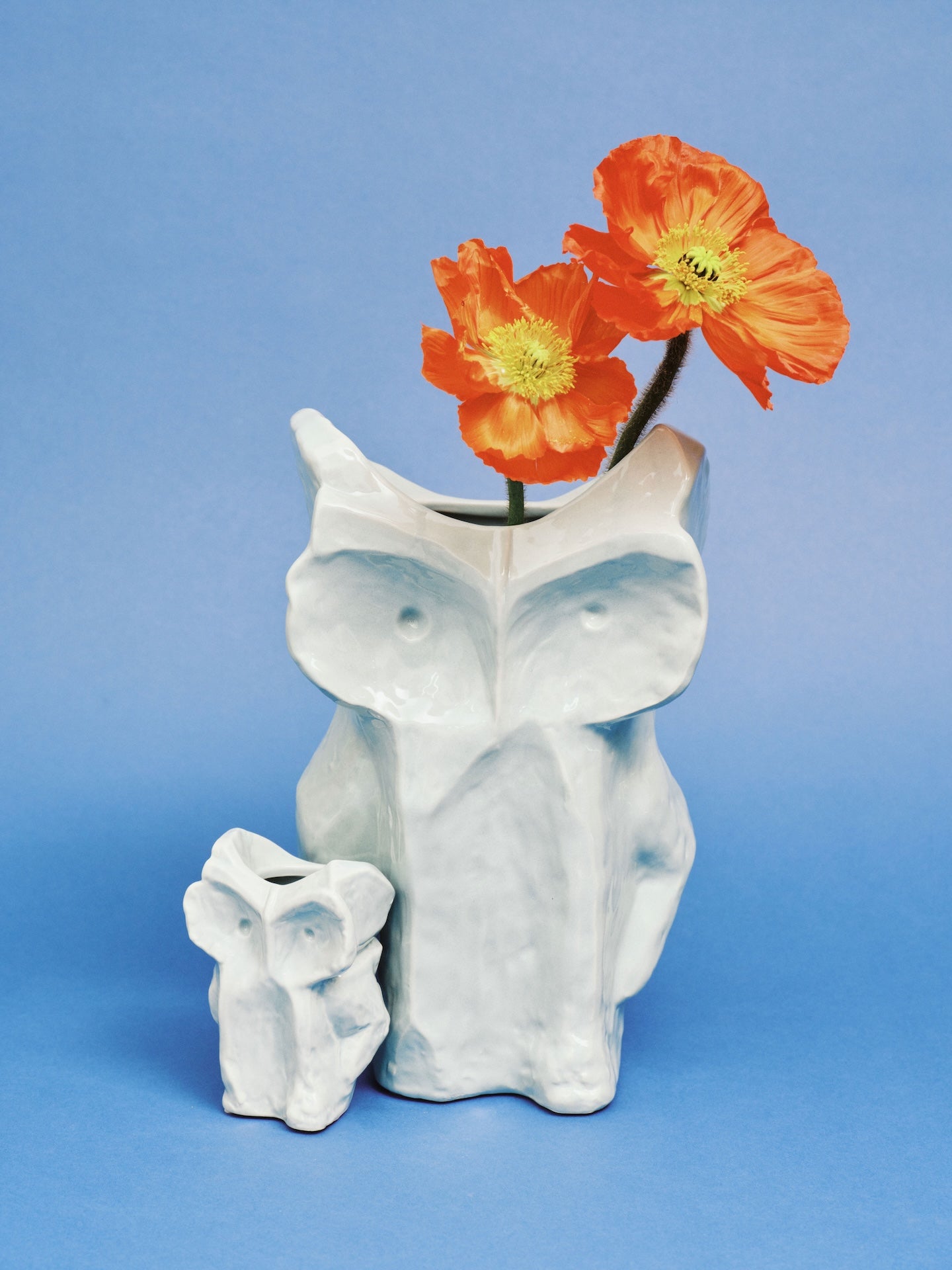 MARNI Vase Owl „After Midnight“ XS in Hellblau von SERAX