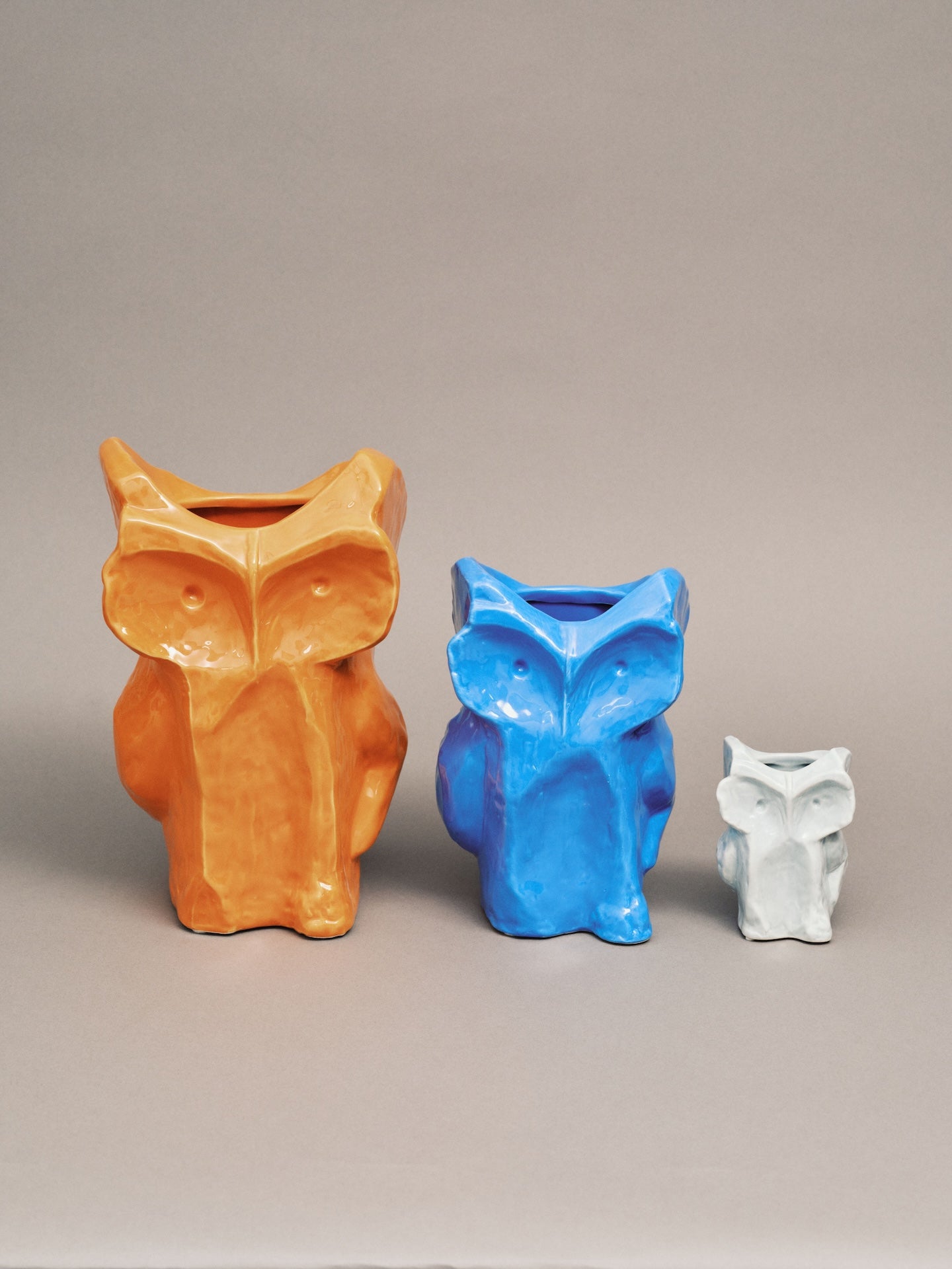MARNI Vase Owl „After Midnight“ XS in Hellblau von SERAX