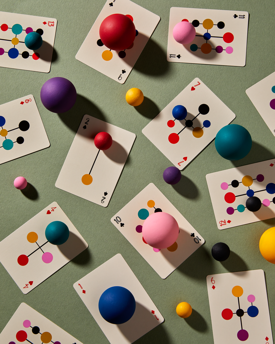 Eames Spielkarten | Hang It All von Art of Play