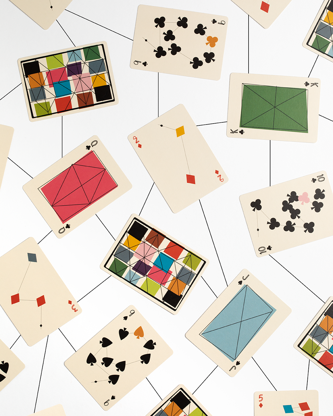 Eames Spielkarten | Kite Design von Art of Play