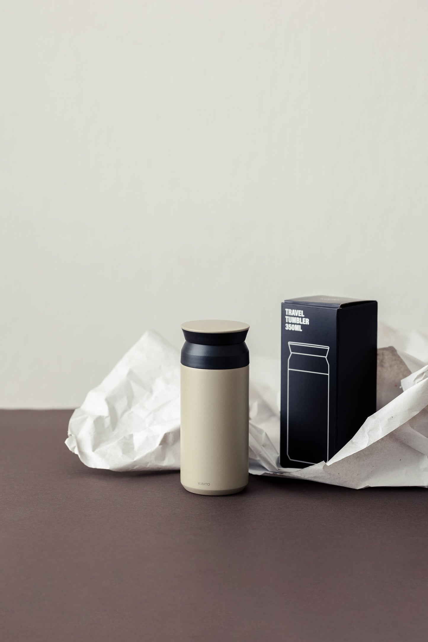 Travel Tumbler Sand Beige | 350 oder 500ml von Kinto